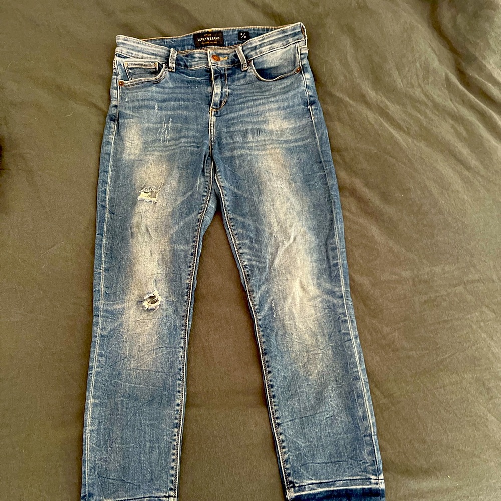 Lucky Brand Ava Crop 8-29